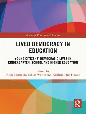 cover image of Lived Democracy in Education
